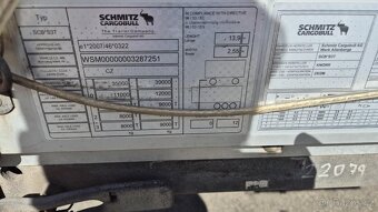 Prodám SCHMITZ CARGOBULL SCS 24/L - 13.62 MB MEGA - 13