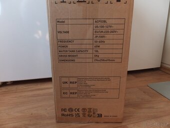 Nová přenosná klimatizace, zvlhčovač, ventilátor + ovladač. - 13