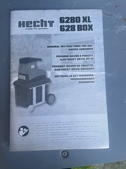 HECHT 628 BOX drtič větví 2800W, 45mm - 13