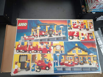 LEGO Train 9V 4554 Metro Station +návod +box - 13