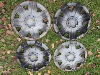 4xOriginál poklice kol na ŠKODA FABIA 2 velikost 14tky. - 13