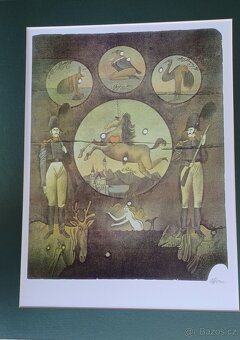 Adolf Born .Serigrafie Originální dílo. - 13