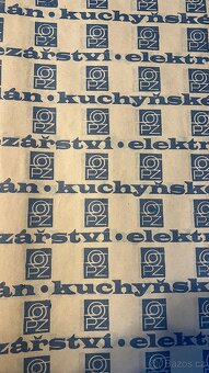 Retro originál balicí papíry - 13