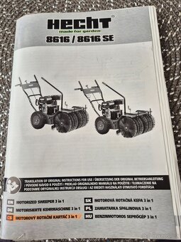 Motorový rotační kartáč - 13
