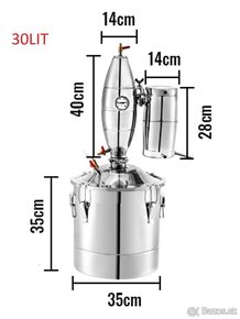 Domácí palírna-lihovar-destilátor-destilační přístroj - 13