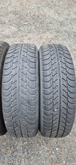 Plechové disky Škoda 5x100 5x14 ET35 165/70r14 Sava S3 zimní - 13