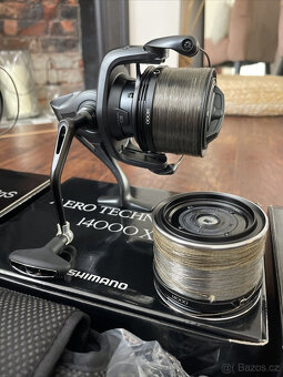 3 navijáky Shimano Aero Technium Mgs 14000 XTC, zakoupené v - 13