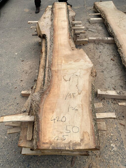 Dubové fošny 50 mm (suché 10%) - 13