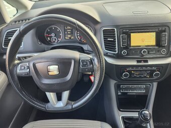 Alhambra 2.0TDI 103kW nebourané, 7 míst, navigace, serviska - 13