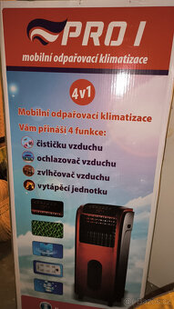 Mobilní klimatizace / čistička vzduchu / větrák / topidlo PR - 13