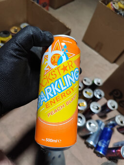Plechovky od Energy Drinků  Rockstar - 1 - 13