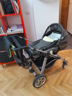 Kočárek Patron trojkombinace + spousta vychytávek - 13