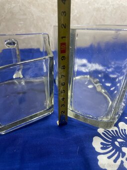 Retro sklenene dozy 2ks - 13