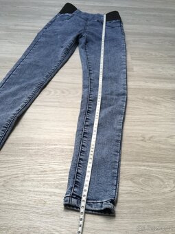 Dívčí / dánské džíny, jeginy - 13