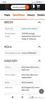 Horské kolo specifikace na foto - 13