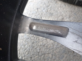 5x100 Subaru BRZ (Toyota GT86) 7Jx17 ET48 č.E01 alu disky - 13