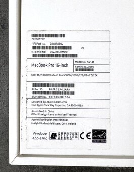Profi Apple MacBook Pro 16'' Touchbar s obřím diskem - 13