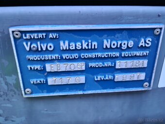 Kolový bagr Pel-Job EB706P (později Volvo EW70) odpočet DPH - 13