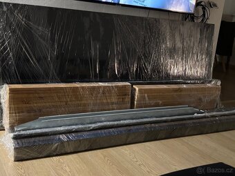 Ikea malm postel 160 200 cerna nizka - 13