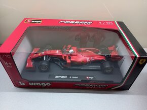 6x F1 FERRARI LECLERC A VETTEL BURAGO 1:18 - 13