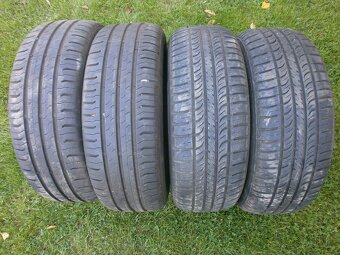 4xLetní gumy 2x HANKOOK 2xCONTINENTAL 185/60 R14  4x 6,8MM - 13