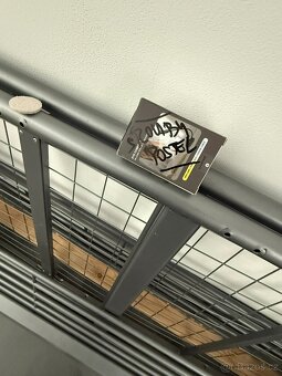 Dětská - patrová kovová postel - IKEA - 13