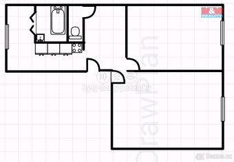 Prodej bytu 2+1, 61 m², Vintířov - 13