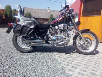 Yamaha Virago Nové Nerezové Laděné Výfuky Thundering Eagle - 13