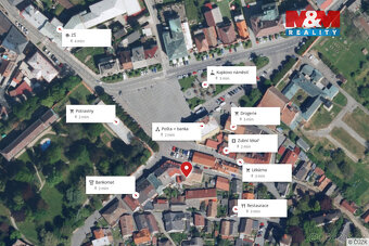 Prodej nájemního domu, 970 m², Opočno, ul. Baštecká - 13