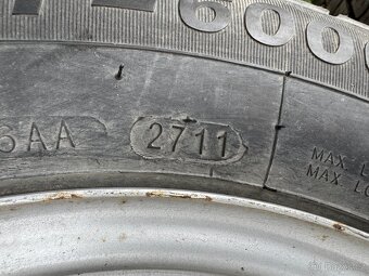 2ks plechových kol 5x112 R13 165/80 R13C - 13
