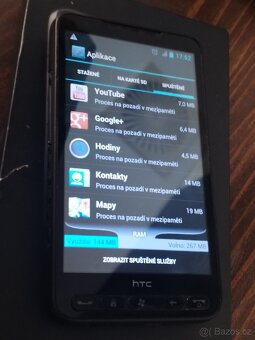 HTC HD2 historická lahůdka -první windows KRABICOVKAs - 13
