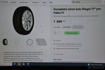 Š.Fabia IV/VW Polo.S.Ibiza -NOVÁ zimní ALU sada 215/45R17 - 13