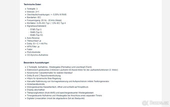 SONY TC-K590 Deck/ 3Head/ Dolby B-C/ HX Pro/ MPX - 13