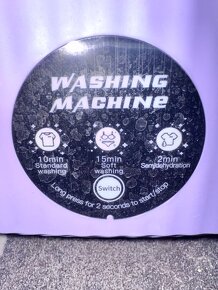 Washing machine - mini přenosná skládací pračka - 13