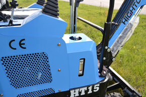 miniBagr HT 1500kg  naftový dvouválec 19koní - 13