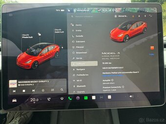 Tesla Model 3 MY21 refresh, bílý int. Long Range SoH 91% - 13