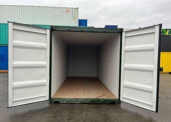 Lodní kontejner 20 HZKU 236 704-1 RAL 6007 -DOPRAVA ZDARMA - 13