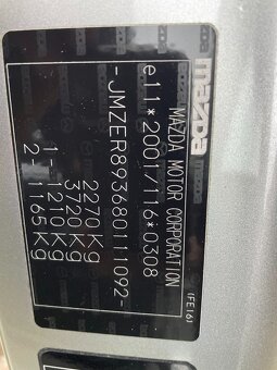 Mazda CX-7 4x4 horší tlak na jednom válci, 2.3i 191kW - 13