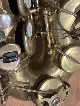 1965 Selmer Mark VI s vysokou klávesou F#. Repasovaný - plně - 13