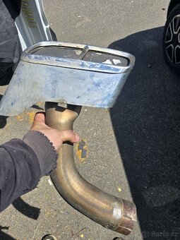 Vyfuk koncovky výfuku audi q7 4m - 13
