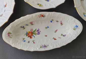Luxusní porcelánovi servírovací talíře Pirkenhammer Rococo - 13