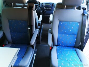 VW MULTIVAN T5 1.9TDI 75kW-WEBASTO-STOLEK-LŮŽKO - 13