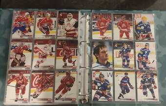 Hokejové kartičky SEMIC WIEN 96 komplet - 13