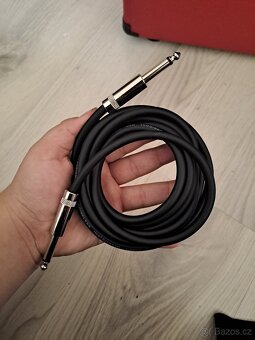 Elektrická kytara + kombo a vše potřebné. - 13