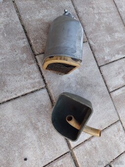 Jawa 50 pionyr - hliníkový filtrbox, první typ, rok 1962, 63 - 13