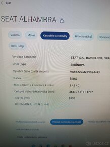 prodám seat alhambra - 13