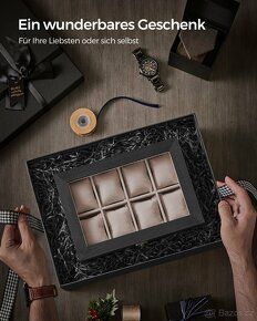 NOVÝ BOX NA HODINKY A ŠPERKOVNICE - 13