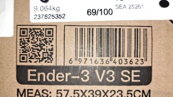 2x 3D tiskárna Creality Ender-3 V3 SE - 13