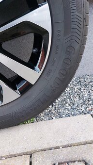 Alu kola 5x100 r15 originál vw polo letní pneu - 13