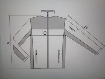 panská pletená softshellová bunda vel. L - 13